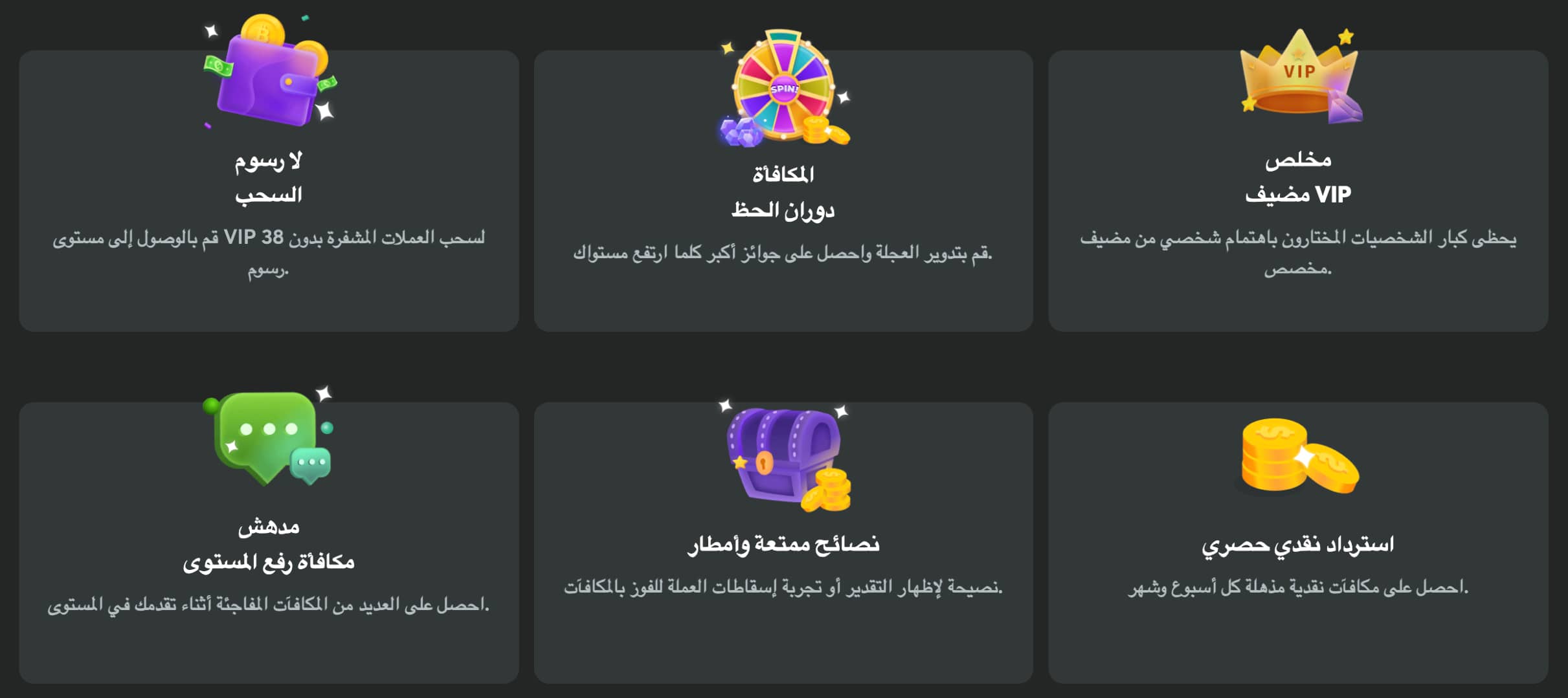 BC.Game برنامج الولاء VIP